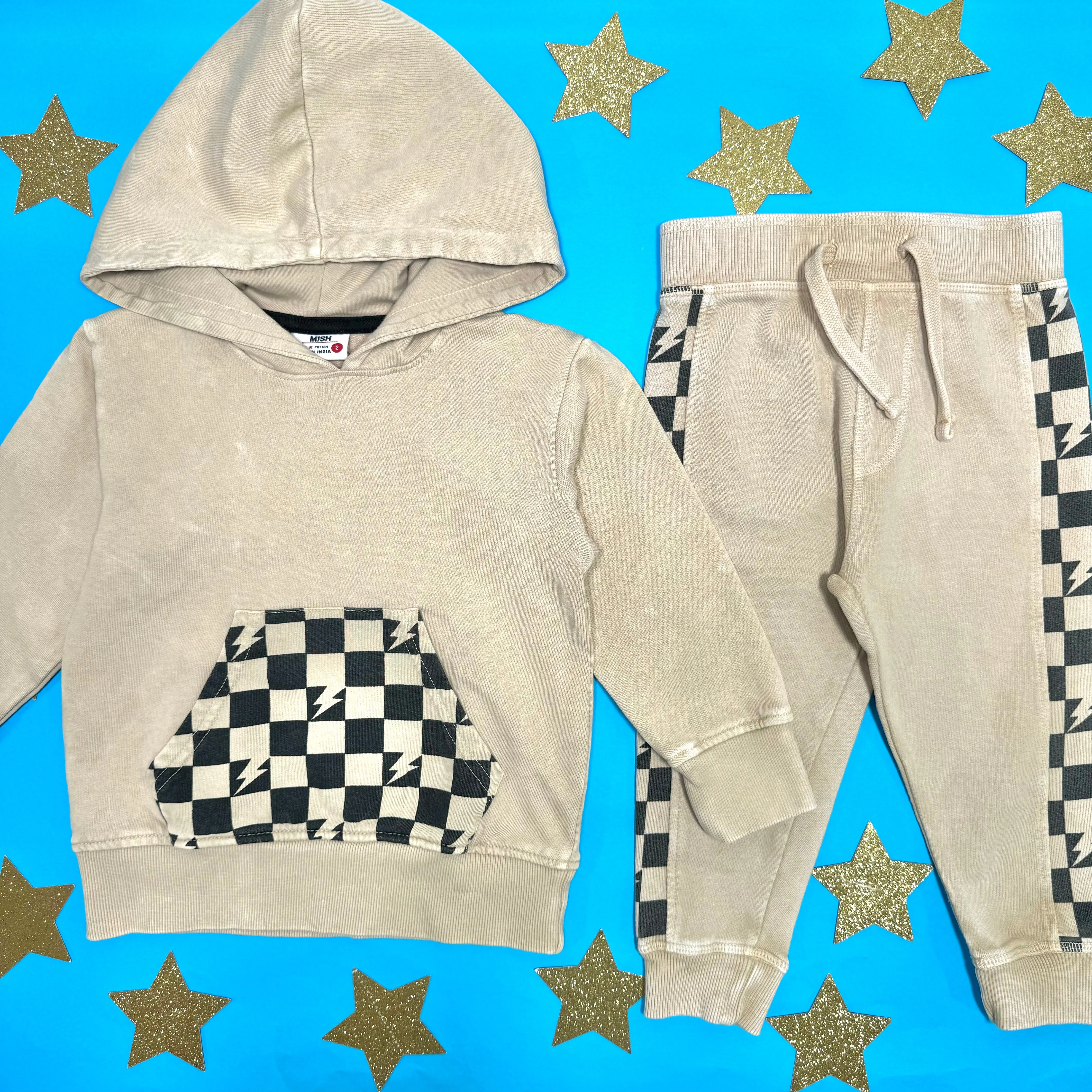 CHECKERED HOODIE