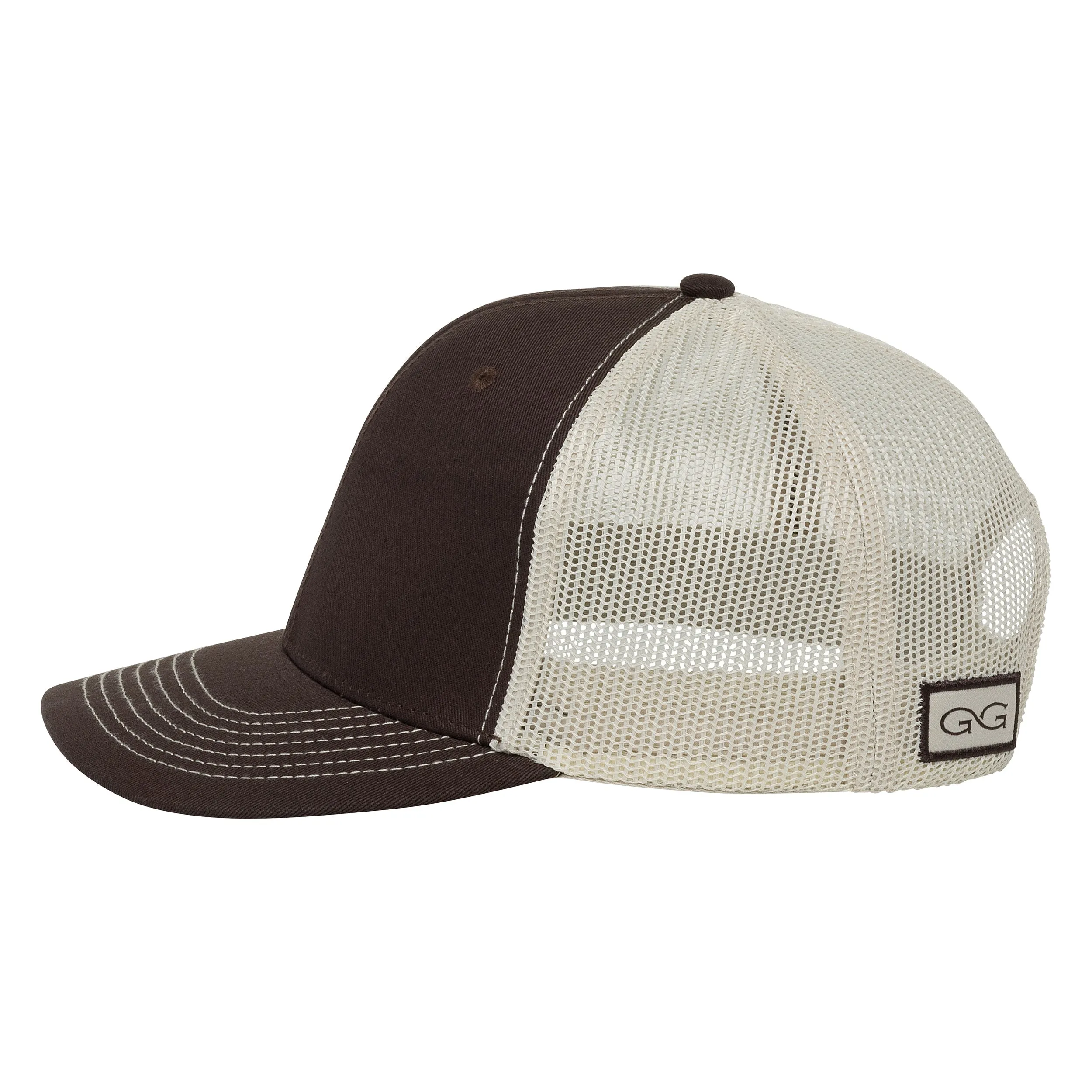 Chocolate Cap | Stone MeshBack