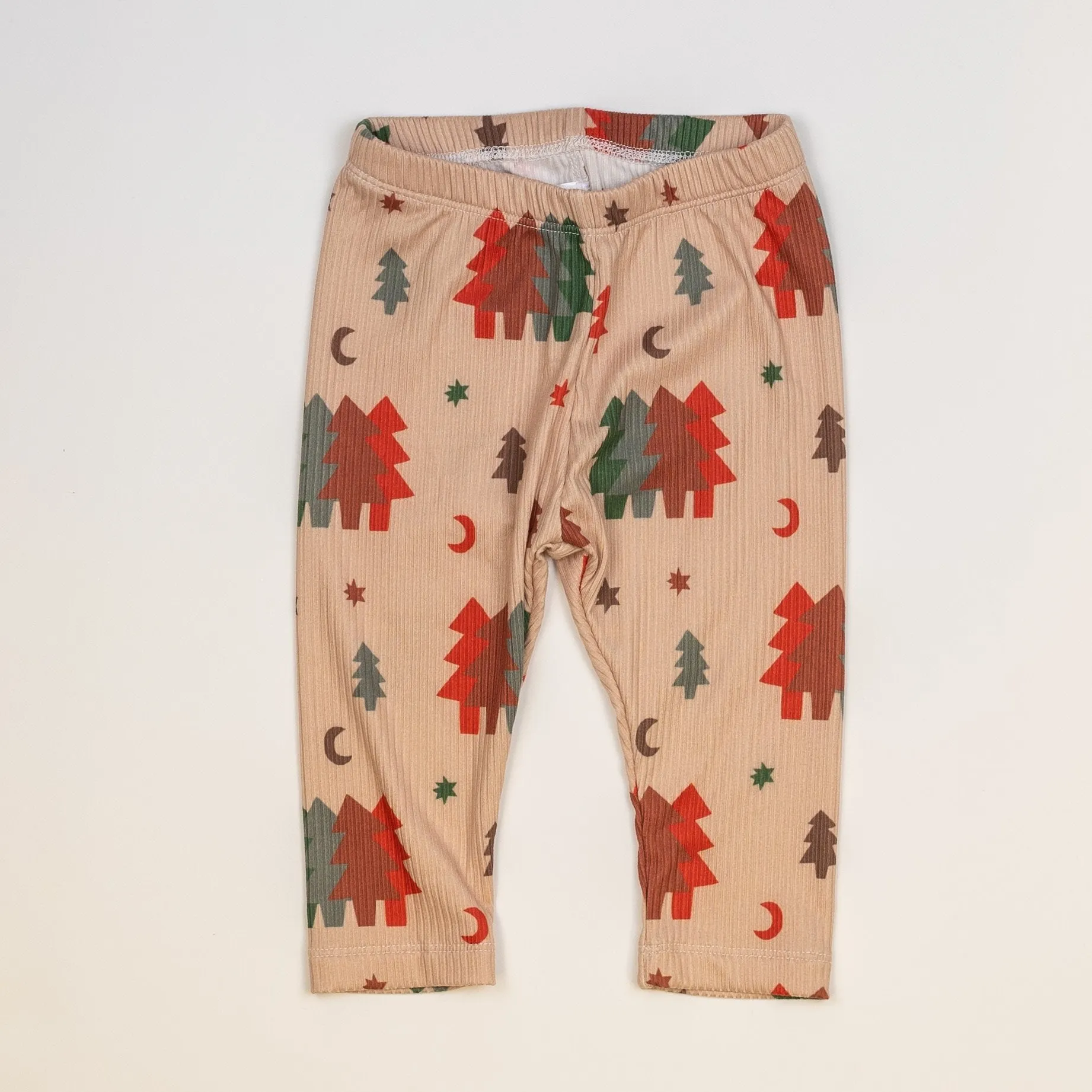 Christmas Magic Trees | Ribbed Leggings (18m & 24m)