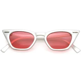 Color Tone Sassy Cat Eye Sunglasses