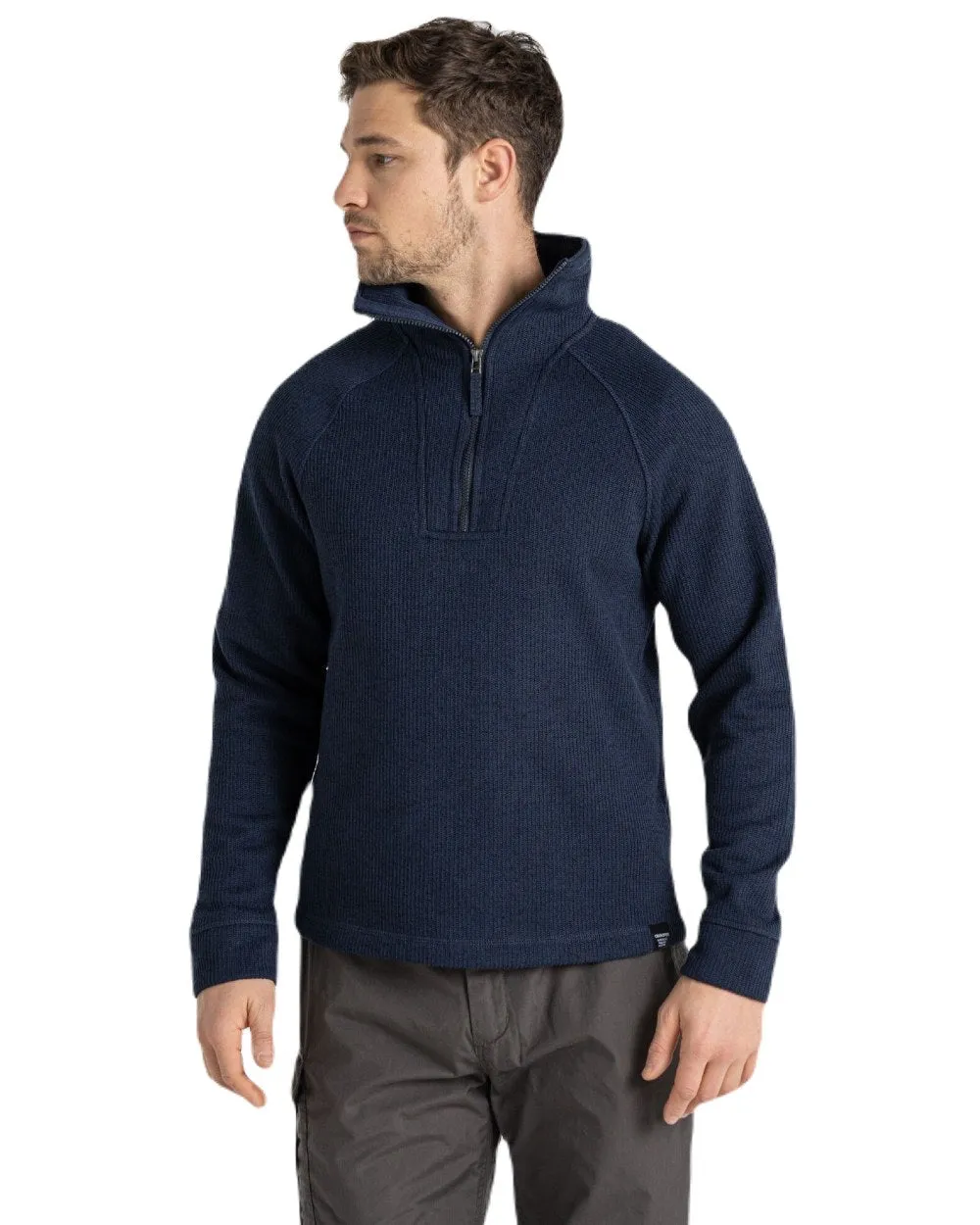 Craghoppers Mens Wole Half Zip Fleece Jacket