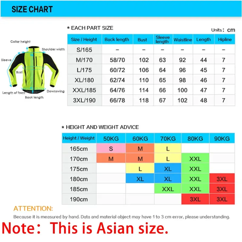 Cycling Jacket Warm Up Thermal Fleece Cycling Jacket Bicycle MTB Road Bike Clothing Windproof Waterproof Long Jersey Jersey