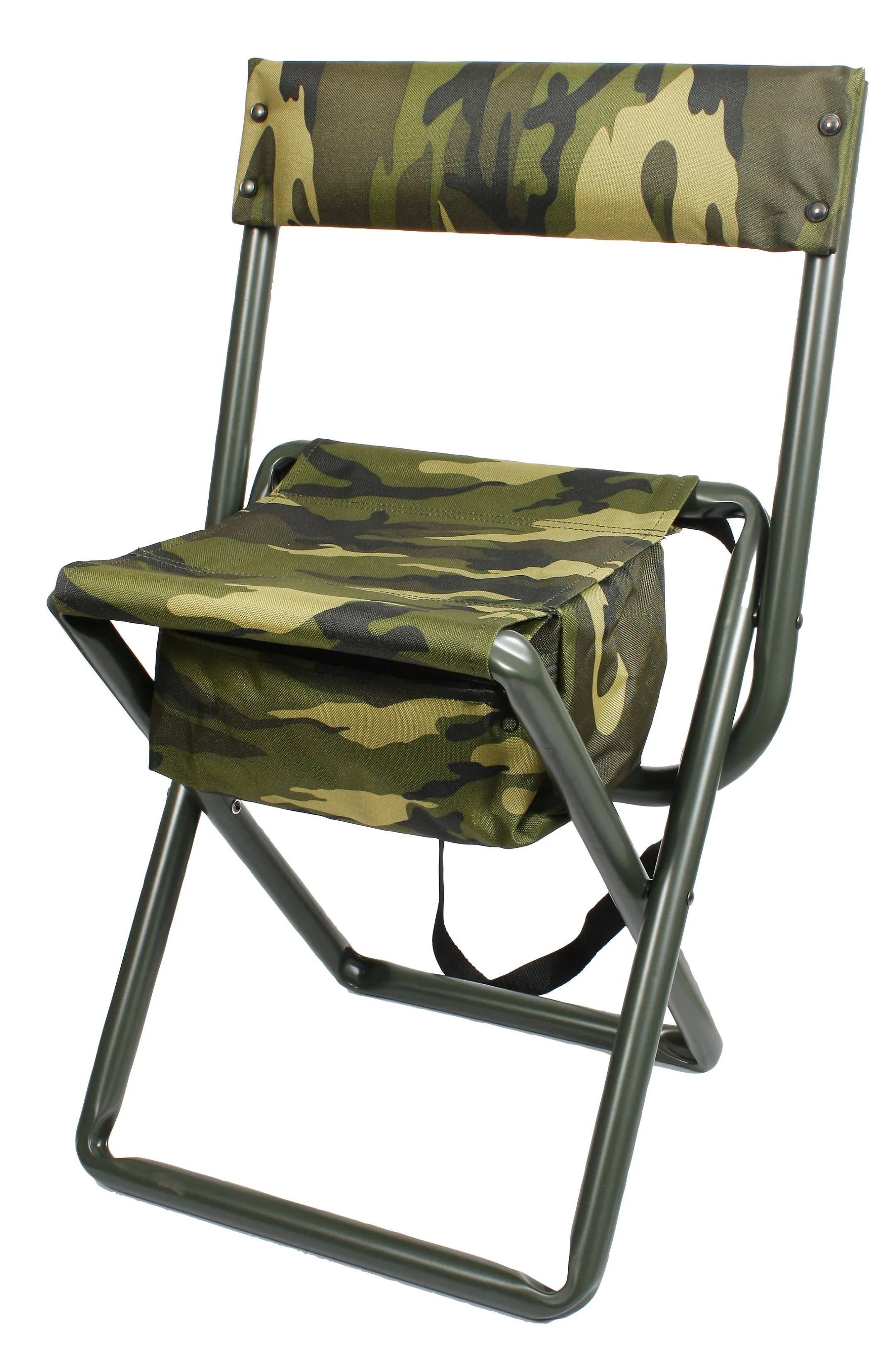 Deluxe Folding Stool With Pouch