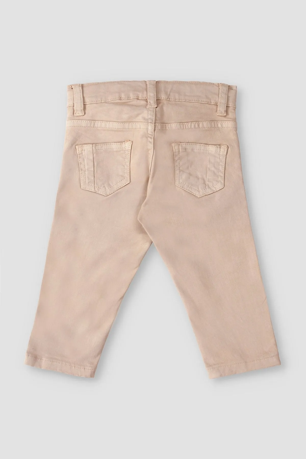 Denim Pant For Baby Boy - Camel