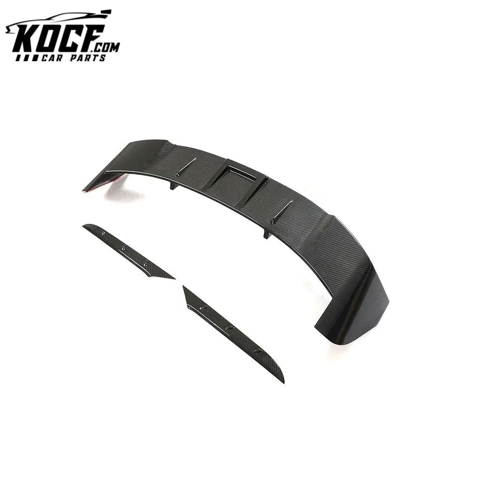 Dry Carbon Fiber Auto Parts RS6 Window Spoiler for Audi RS6 A6 C8 Avant Wagon 4-Door 2020- 2021