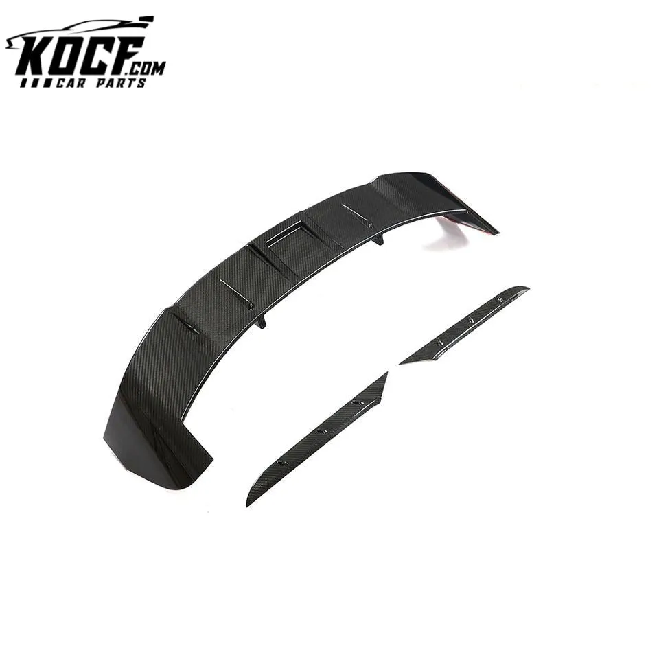 Dry Carbon Fiber Auto Parts RS6 Window Spoiler for Audi RS6 A6 C8 Avant Wagon 4-Door 2020- 2021