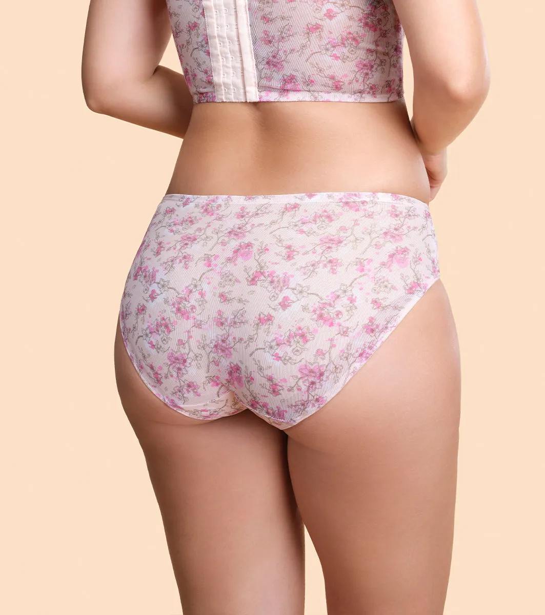 Enamor Medium Waist Flexi-Light Hipster Panty