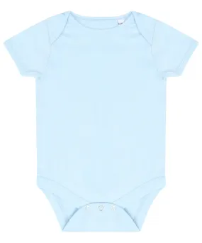 Essential short-sleeved bodysuit | Pale Blue