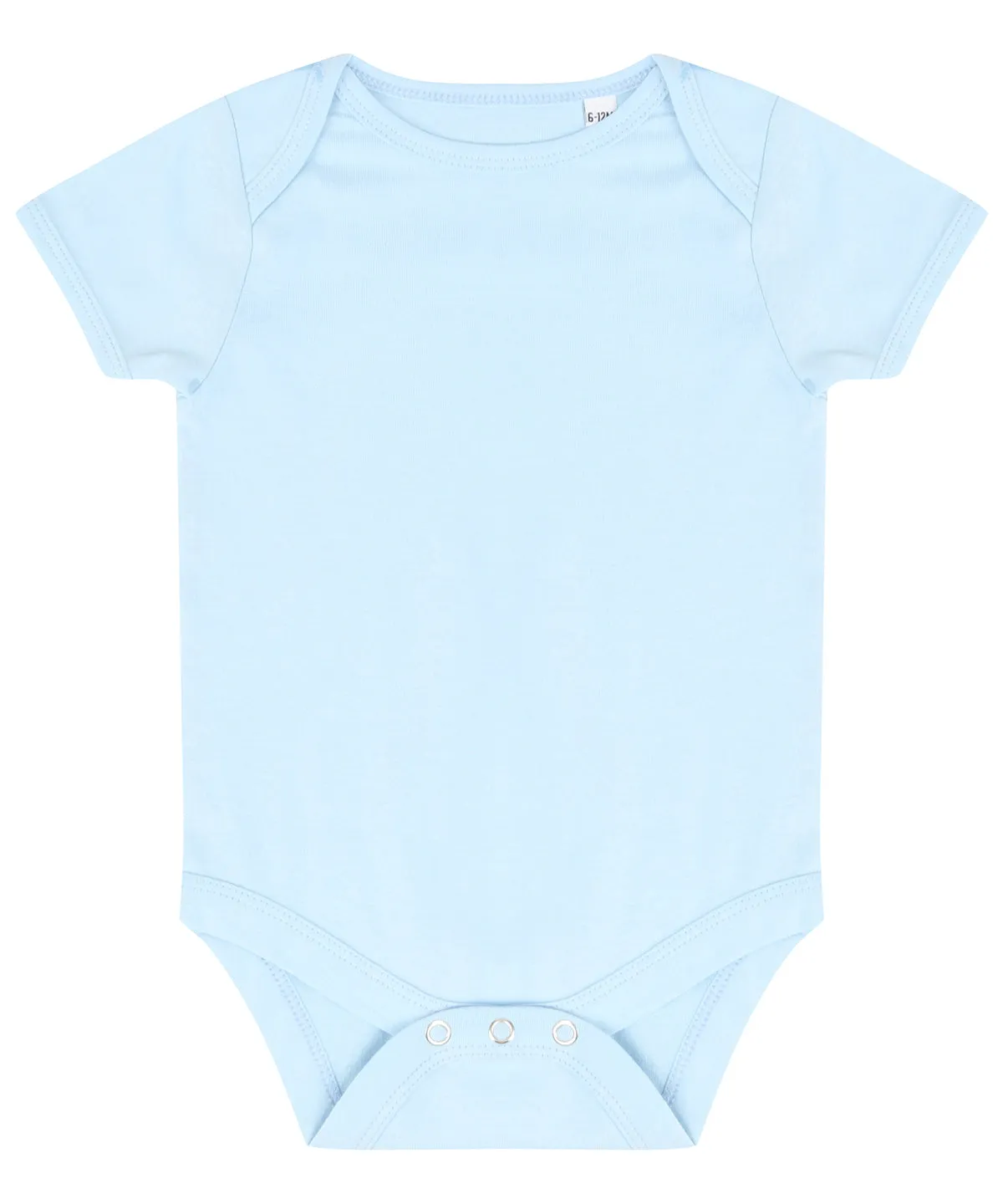 Essential short-sleeved bodysuit | Pale Blue