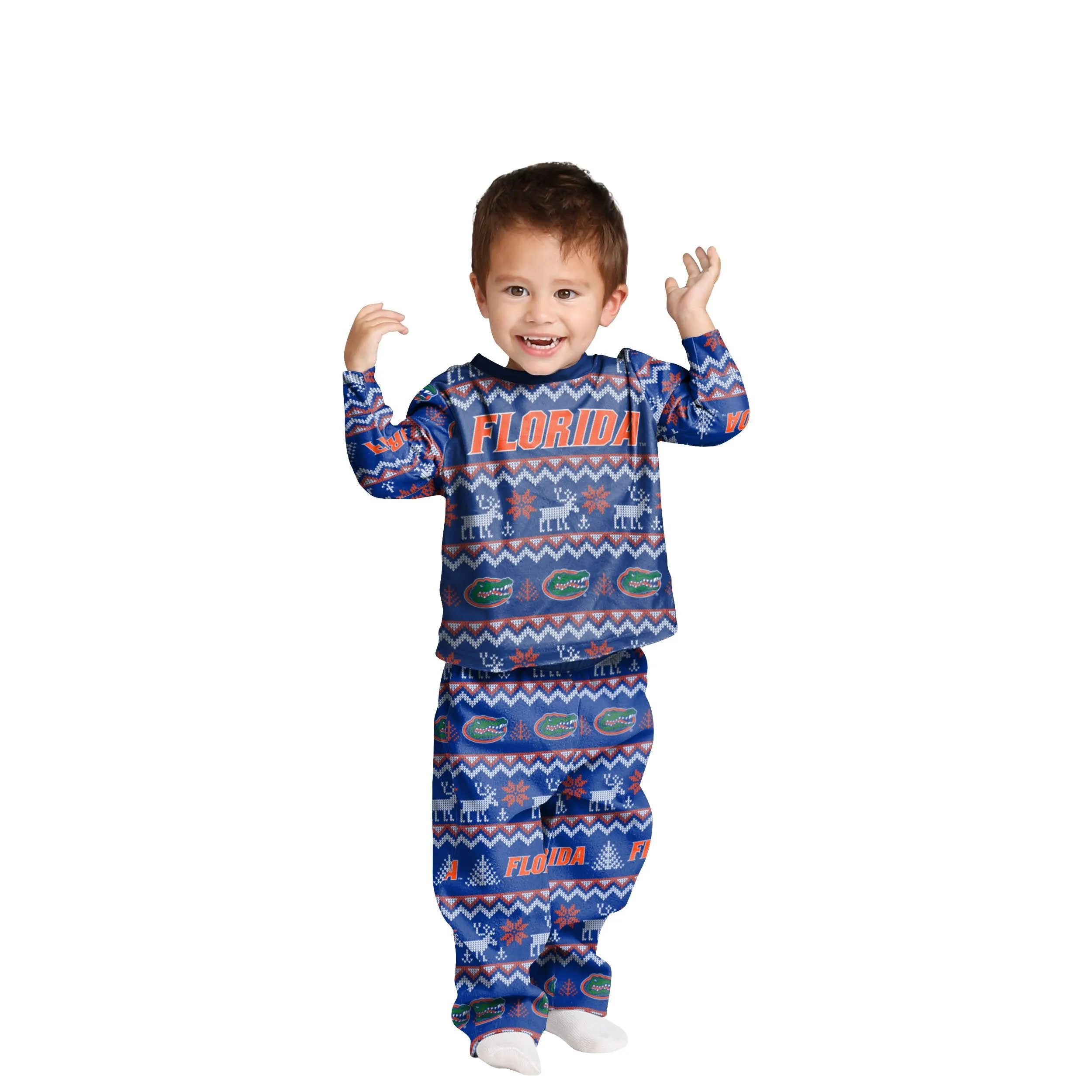 Florida Gators NCAA Ugly Pattern Family Holiday Pajamas