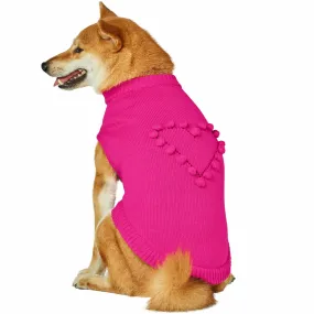 For Love of Pets - Heart Designer Dog Sweater