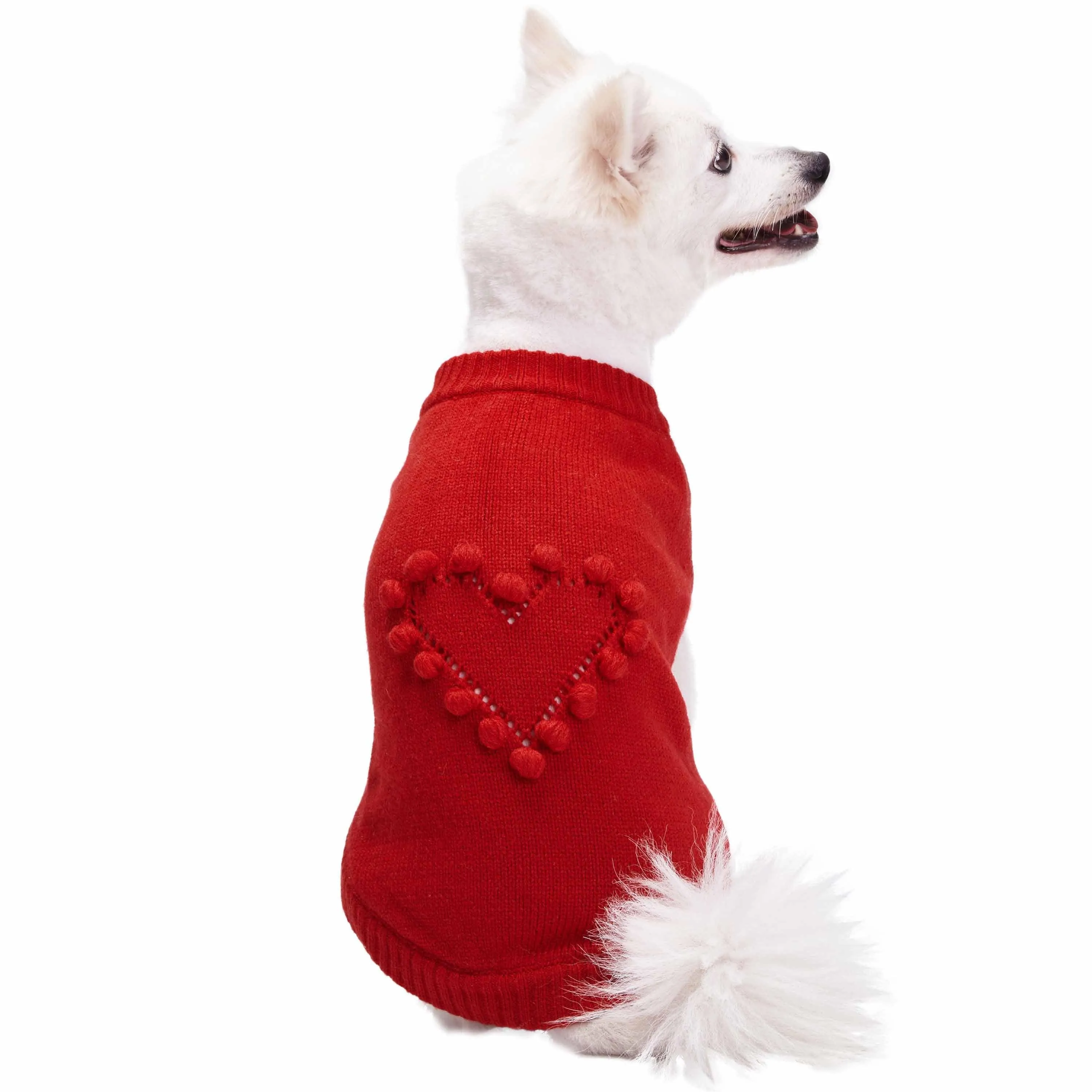 For Love of Pets - Heart Designer Dog Sweater