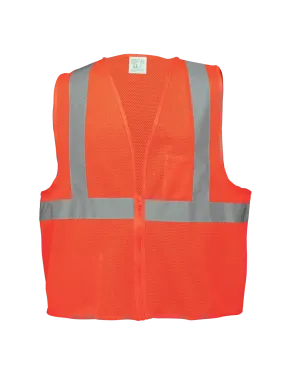 FrogWear® HV Lightweight Mesh Polyester Safety Vest - GLO-006