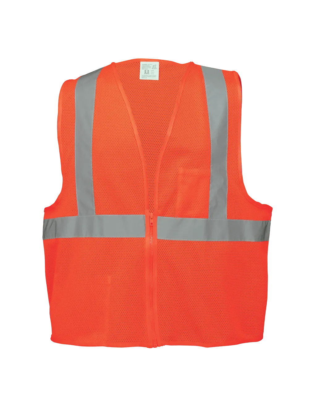 FrogWear® HV Lightweight Mesh Polyester Safety Vest - GLO-006