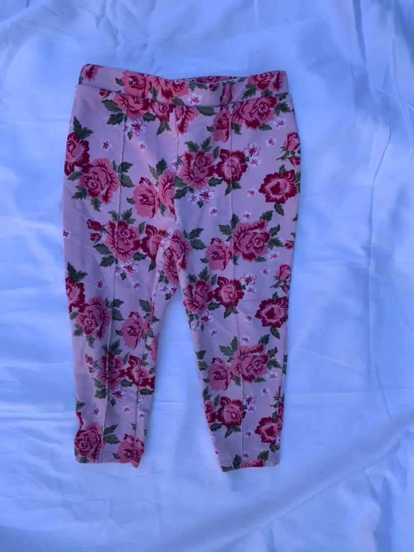 Garanimals flower girls leggings size 18months