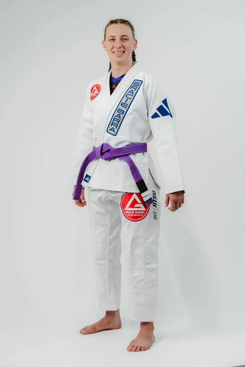 GB Performance Womens Kimono by Adidas - White