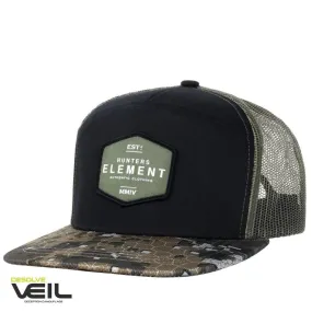 Hunters Element Authentic Cap - Black / Desolve Veil