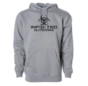 Infected Outdoors Stacked Logo Hoodie