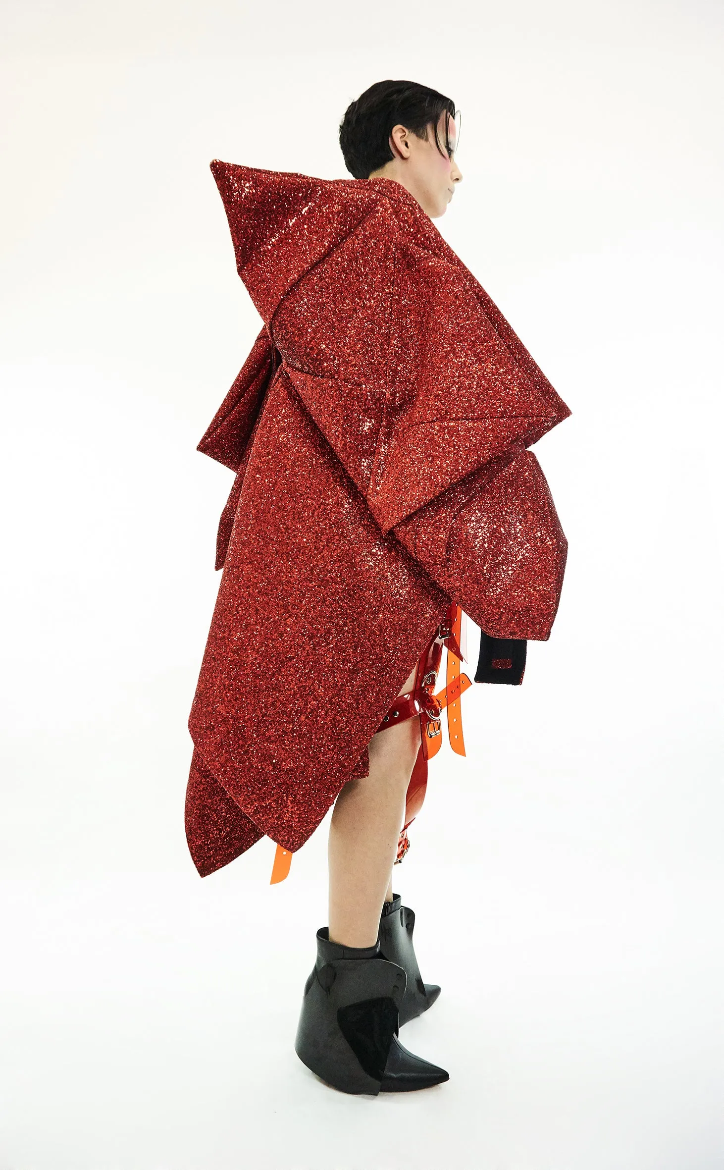 Jivomir Domoustchiev Reimagined Star Glitter Coat