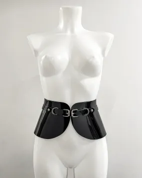 JIVOMIR DOMOUSTCHIEV X JULIEN MCDONALD  Hipster Peplum Cinch Belt