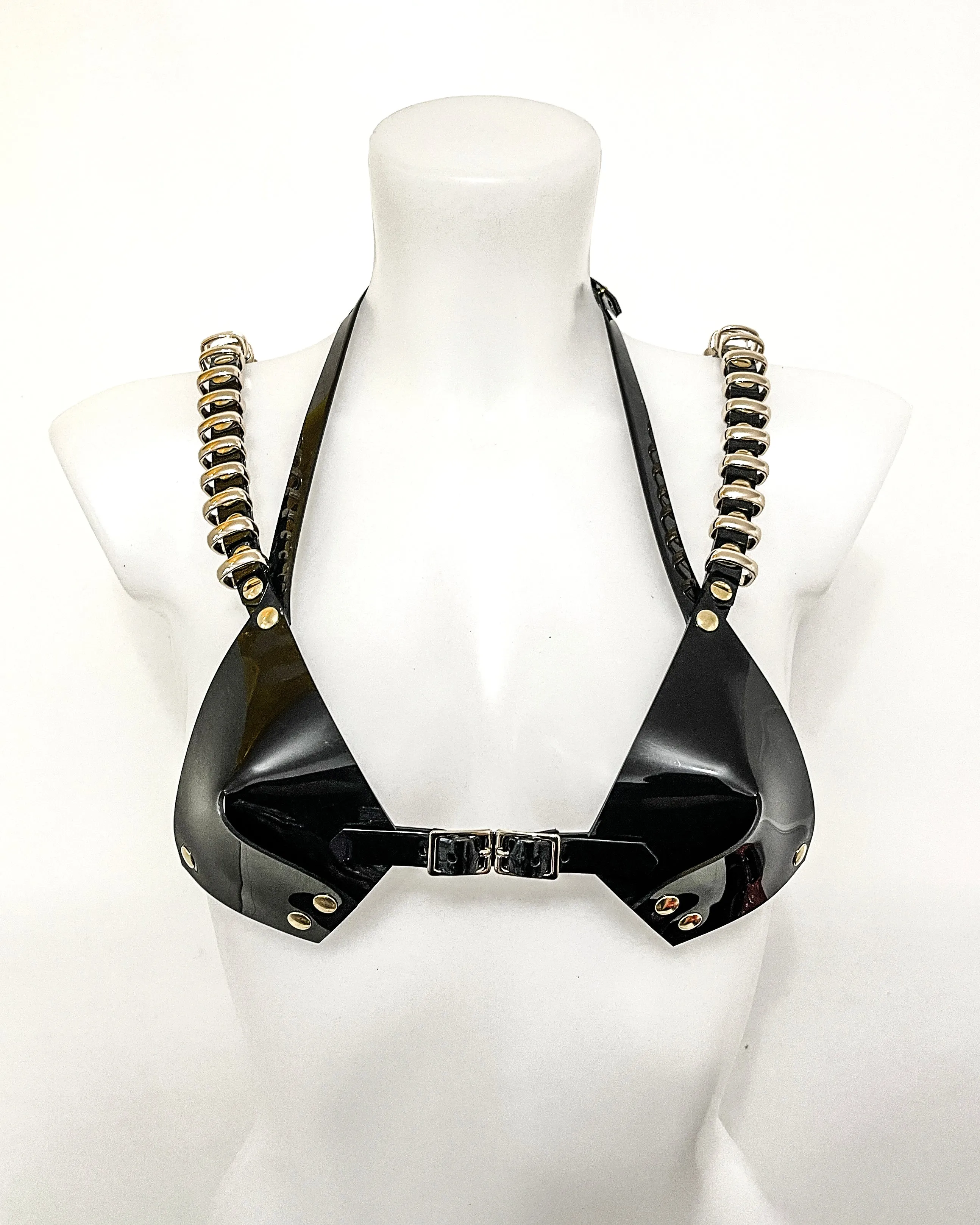 JIVOMIR DOMOUSTCHIEV X JULIEN MCDONALD Mini Ring Micro Bra