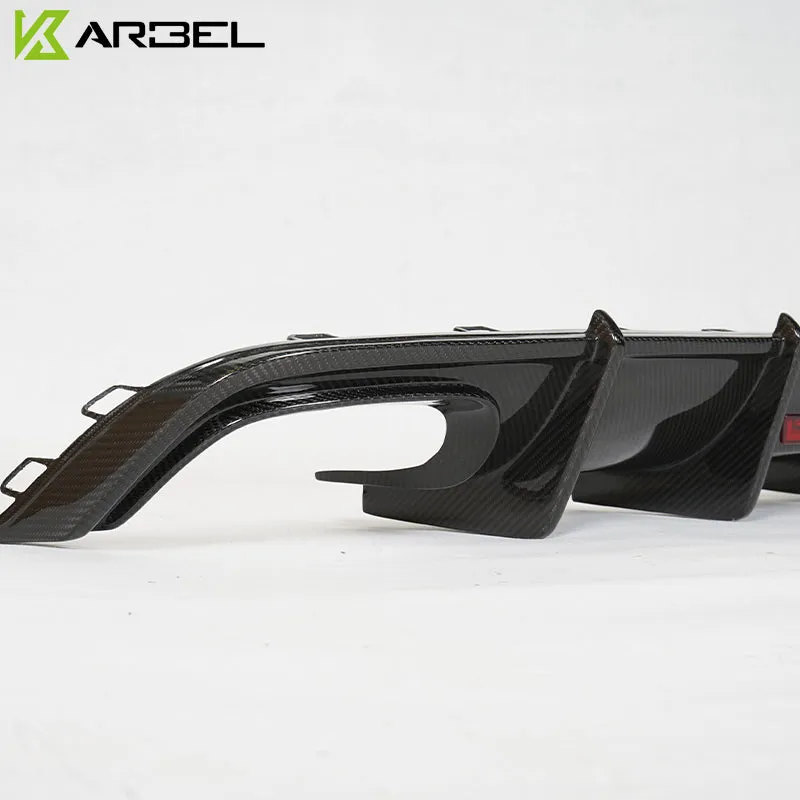 Karbel Carbon Dry Carbon Fiber Rear Diffuser for Audi S6 & A6 S-Line & A6 Avant 2016-2018 C7.5