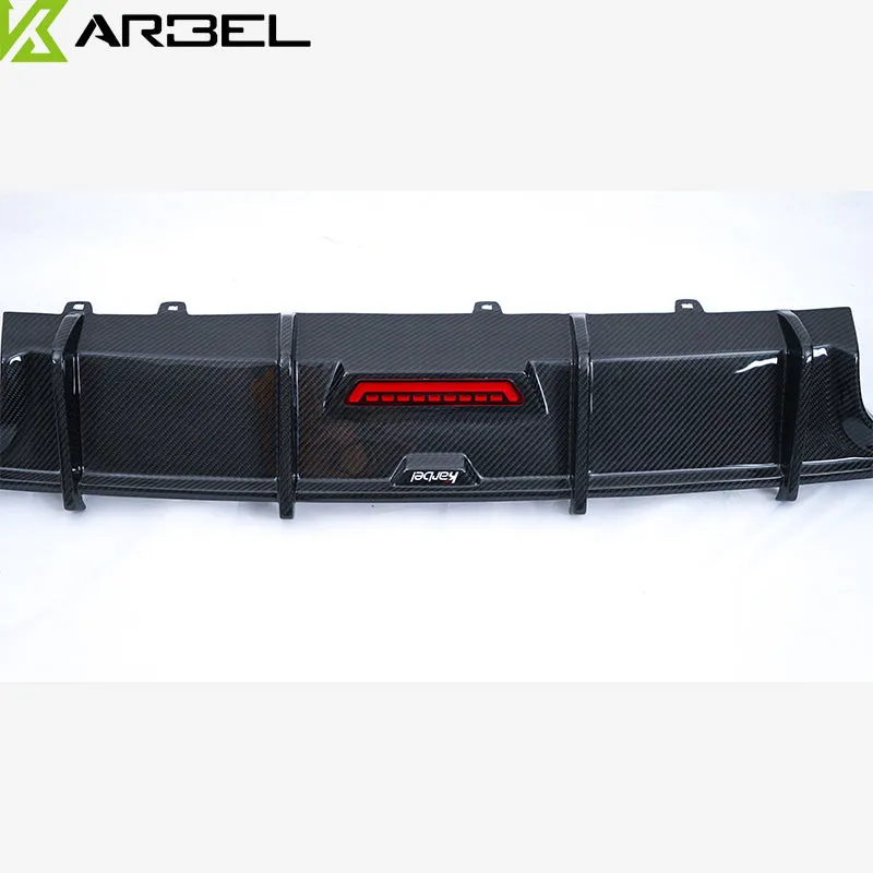 Karbel Carbon Dry Carbon Fiber Rear Diffuser for Audi S6 & A6 S-Line & A6 Avant 2019-ON C8