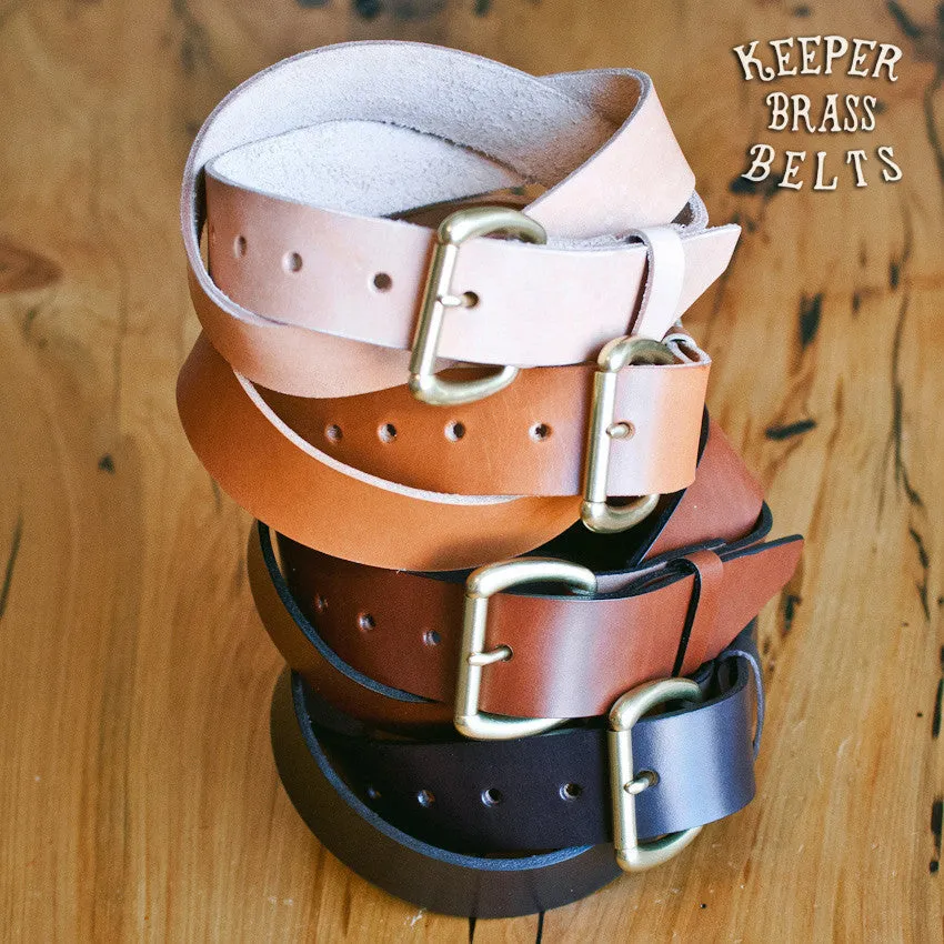 Keeper Brass Belt 1.25"