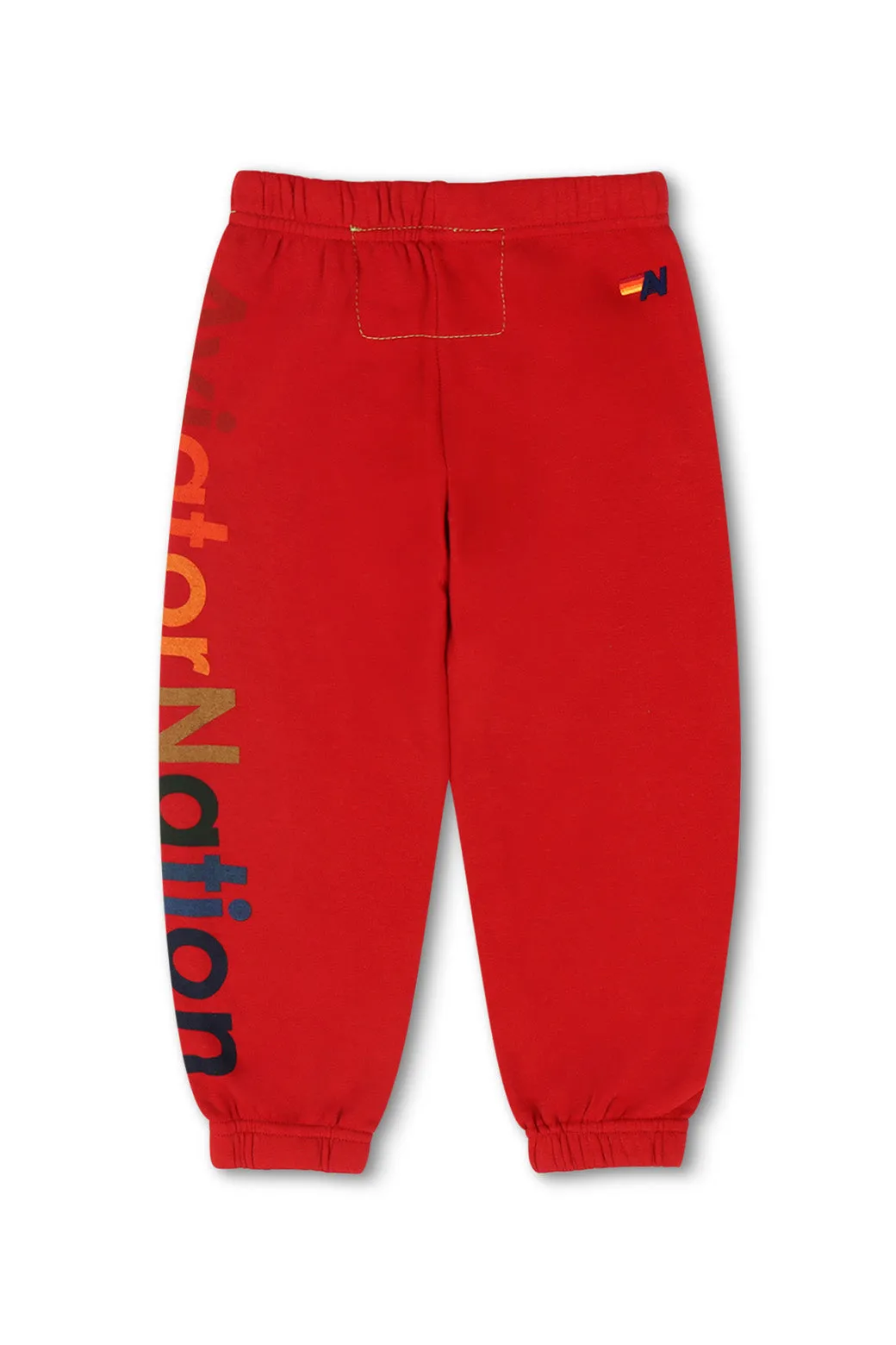 KID'S AVIATOR NATION SWEATPANTS - RED