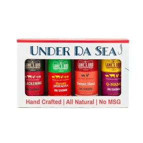 Lanes Small 4 Rub Gift Pack - Seafood Themed