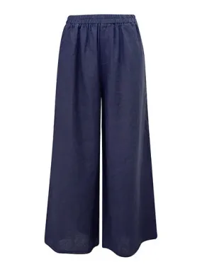 Linen Pants Navy