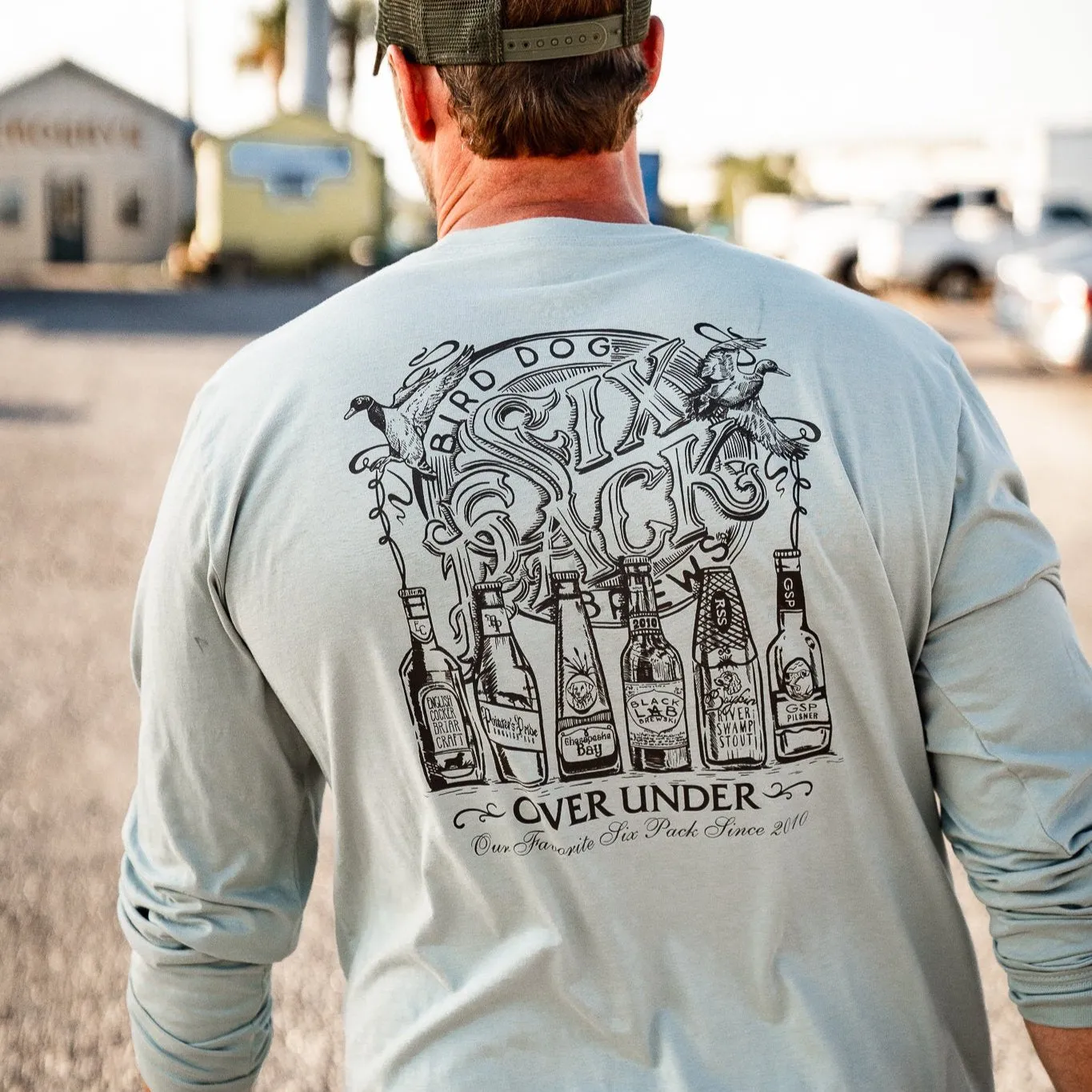 L/S Bird Dog Brews T-Shirt Bay