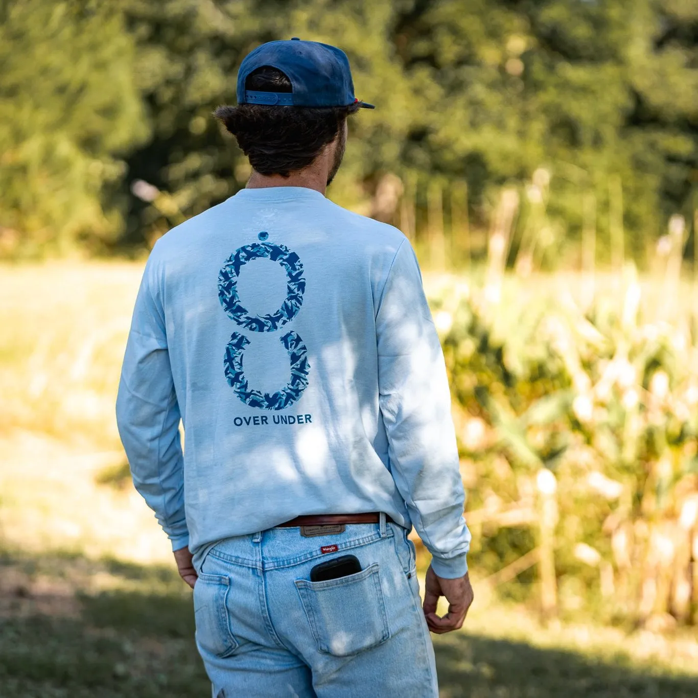 L/S Double Barrel Waterfowl T-Shirt Skyride