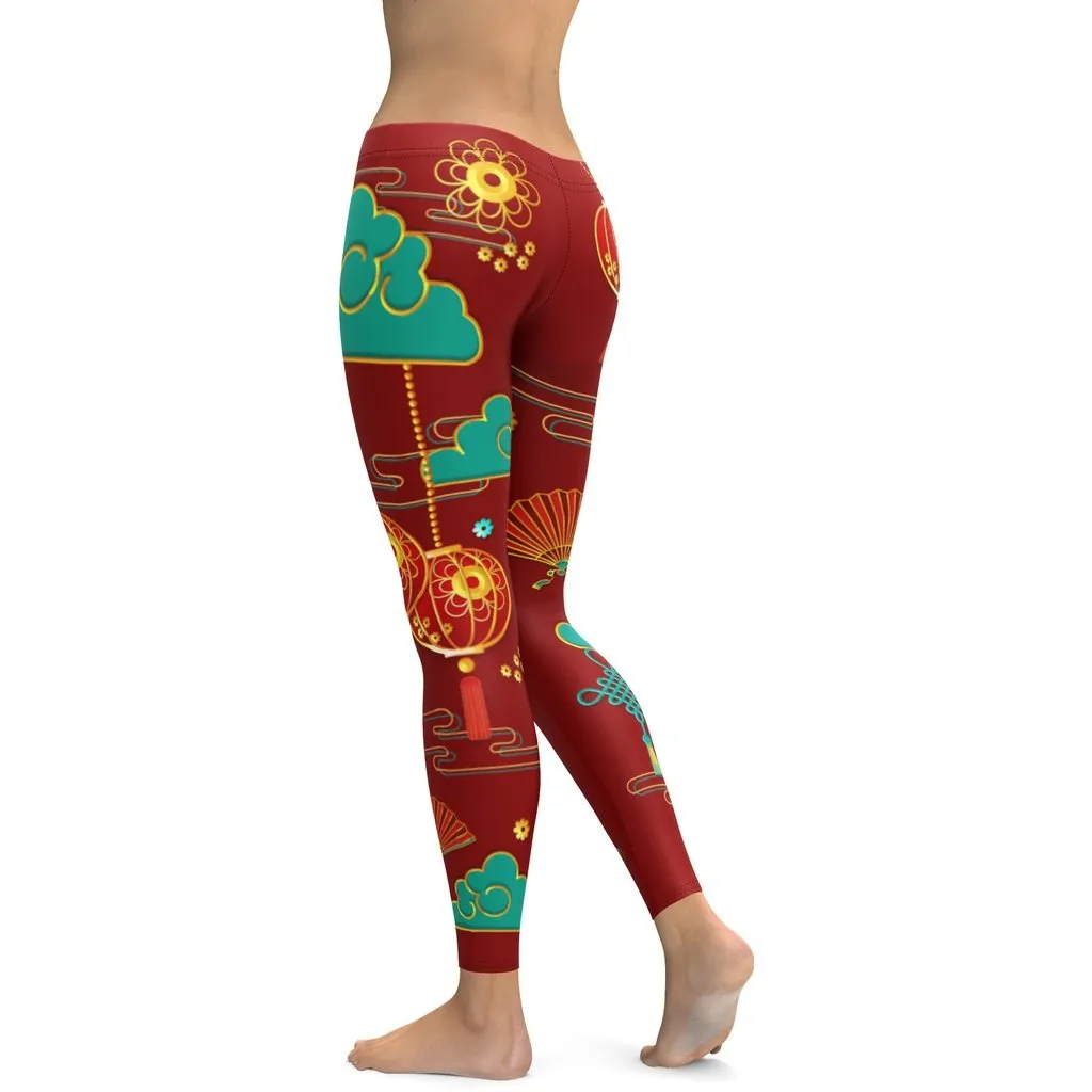 Lunar New Year Leggings