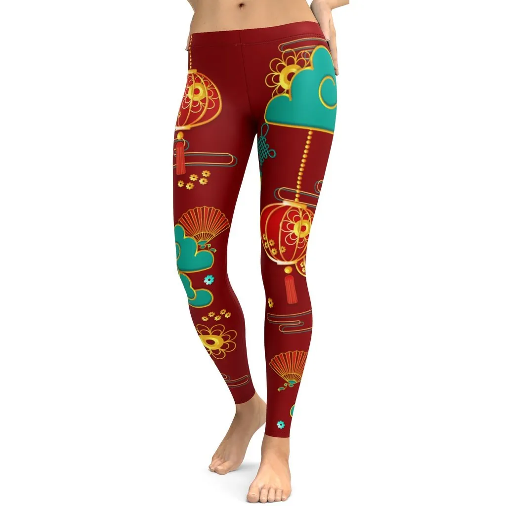 Lunar New Year Leggings