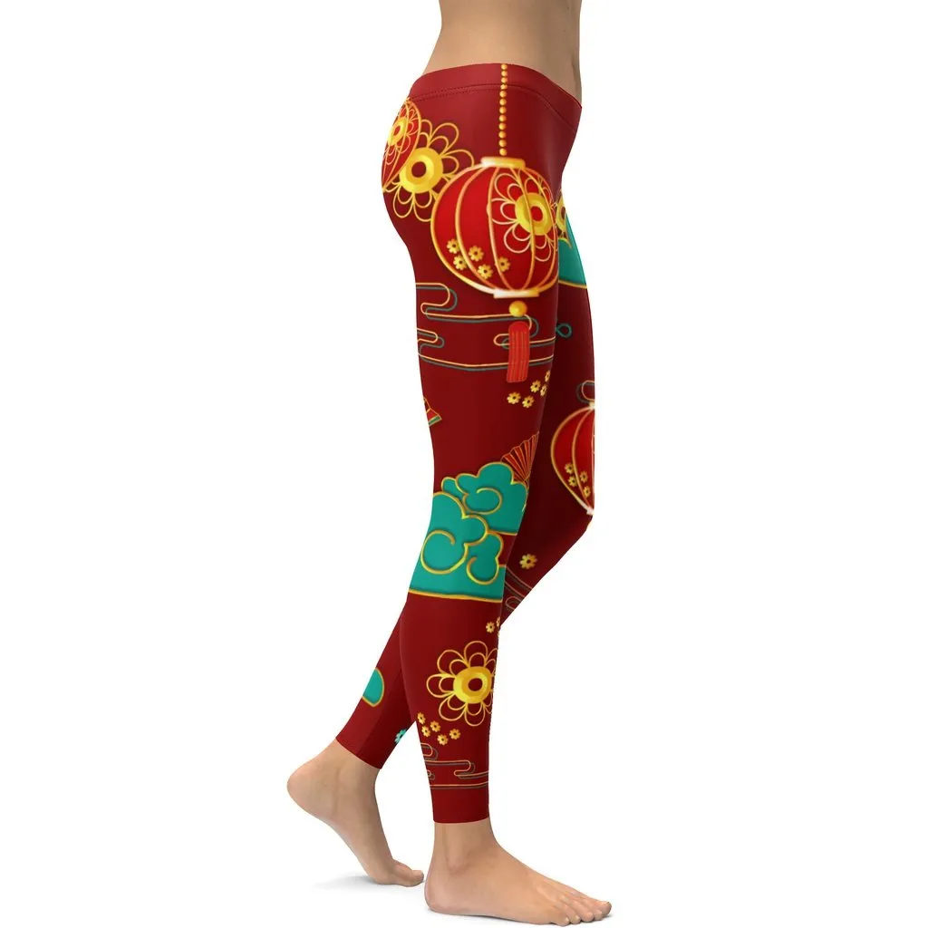 Lunar New Year Leggings