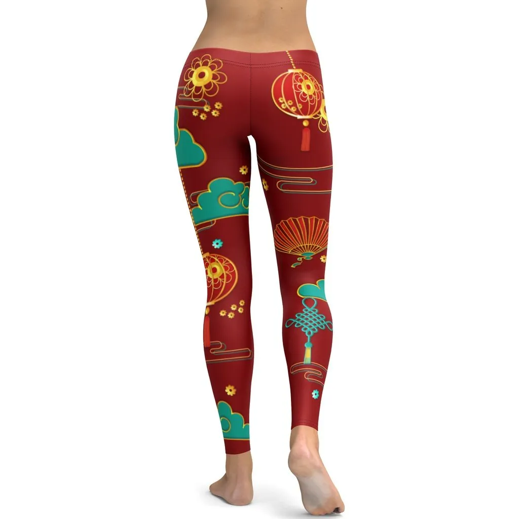 Lunar New Year Leggings