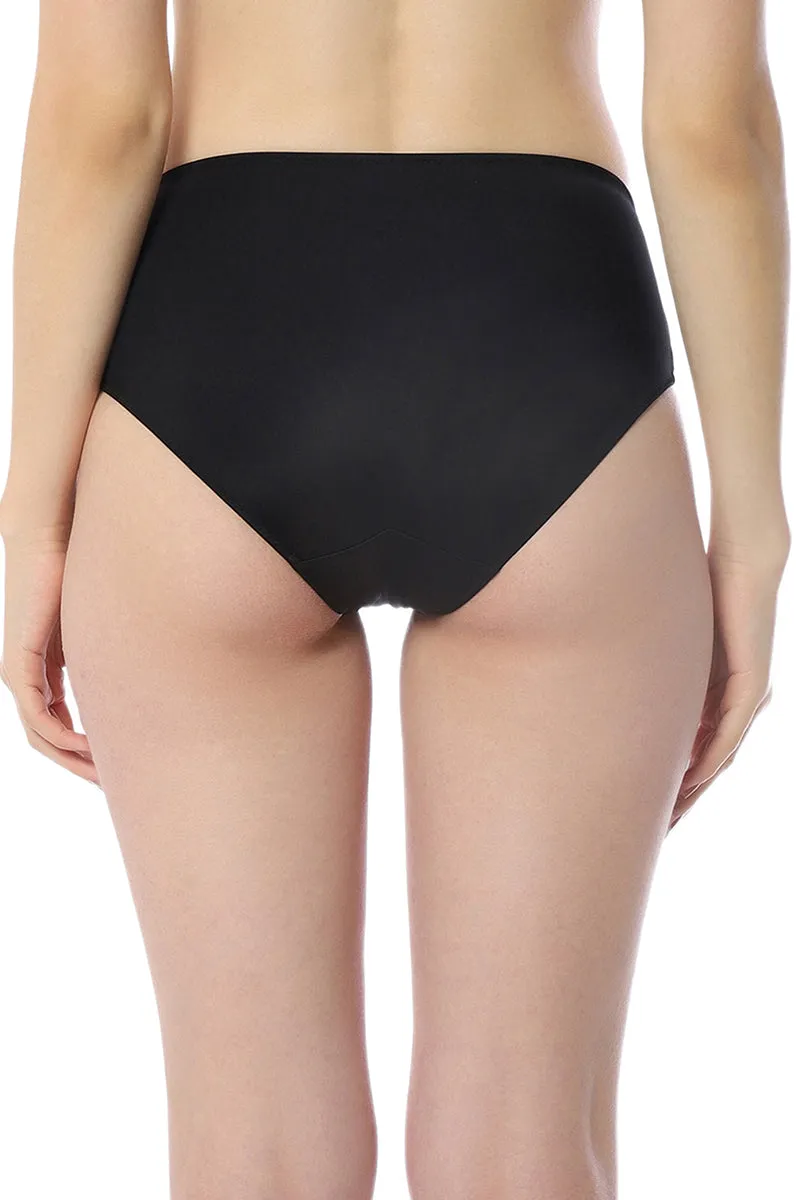 Luxe Support Hipster Panty - Black