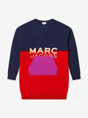 MARC JACOBS Girls Embroide Logo Sweater Dress