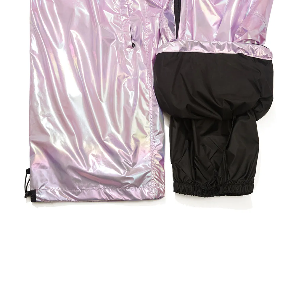 MELLOW SUPER WIDE VENTILATION PANTS HOLOGRAM PINK