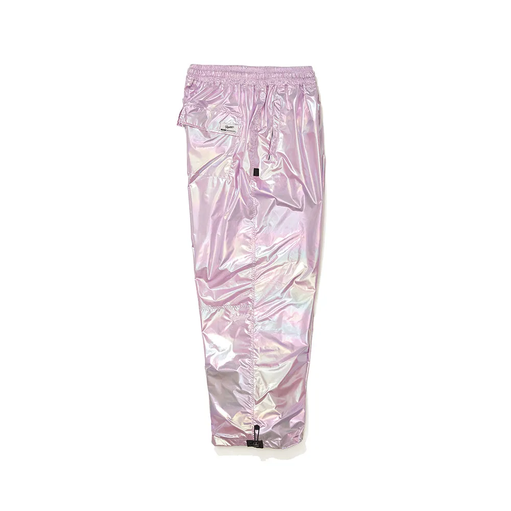 MELLOW SUPER WIDE VENTILATION PANTS HOLOGRAM PINK