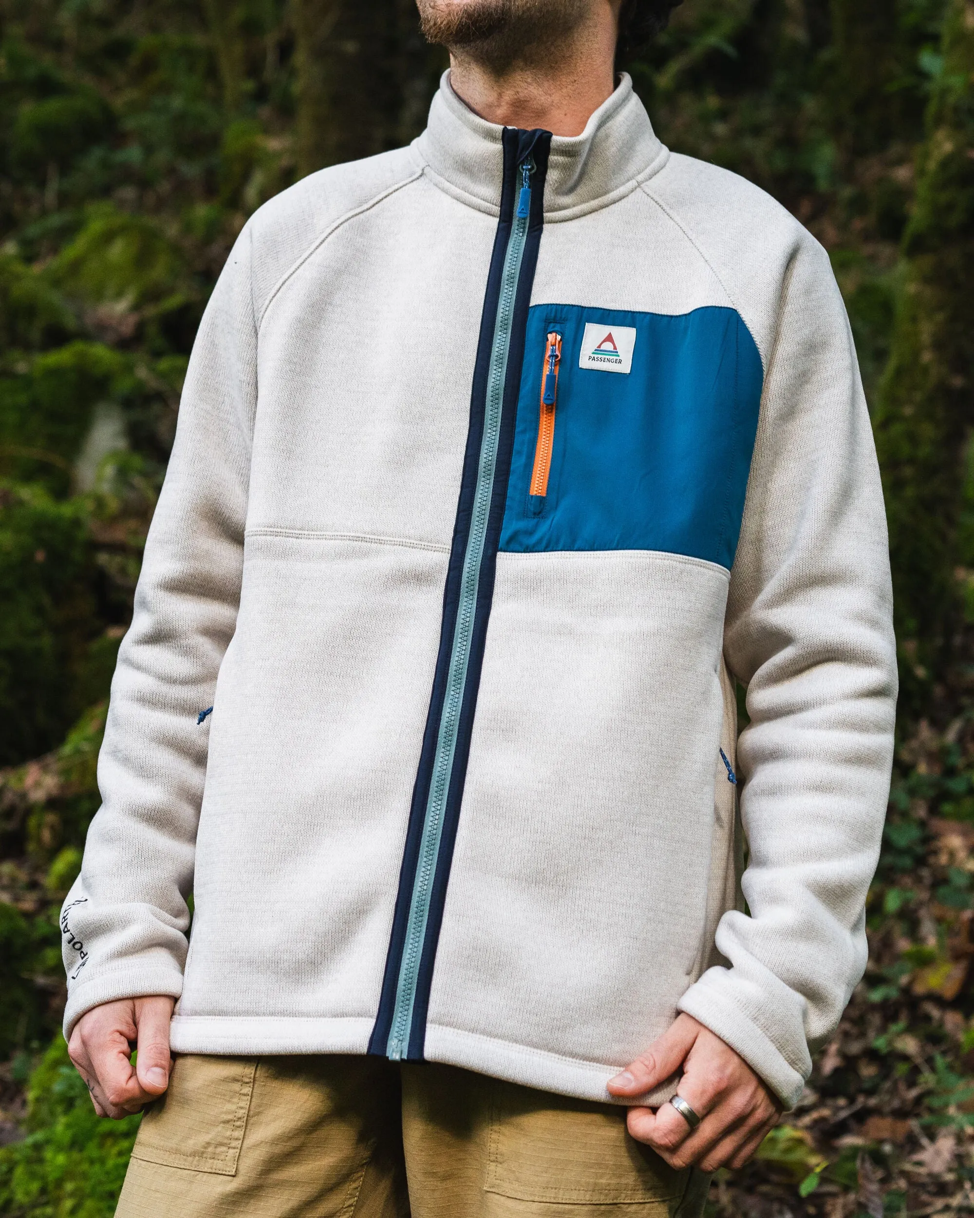 Men's Incline Recycled Polartec® Fleece - Vintage White