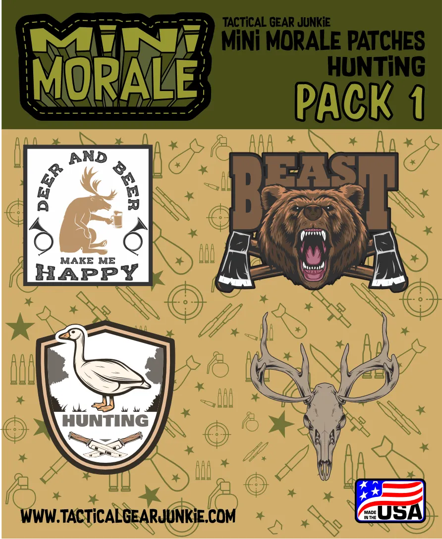 Mini Morale - Hunting Patch Pack 1