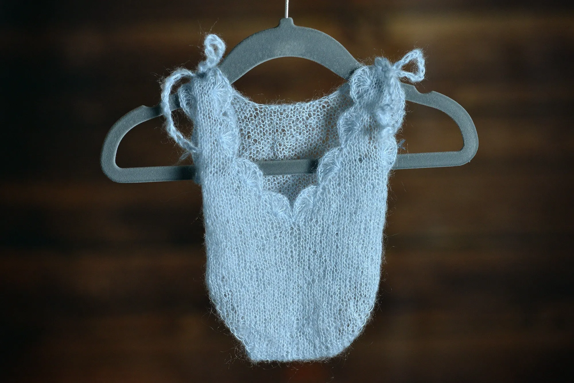 Mohair Bodysuit - Cloud