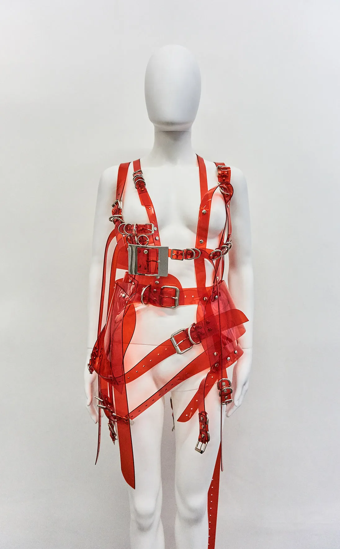 Multi Buckle Harness Dress