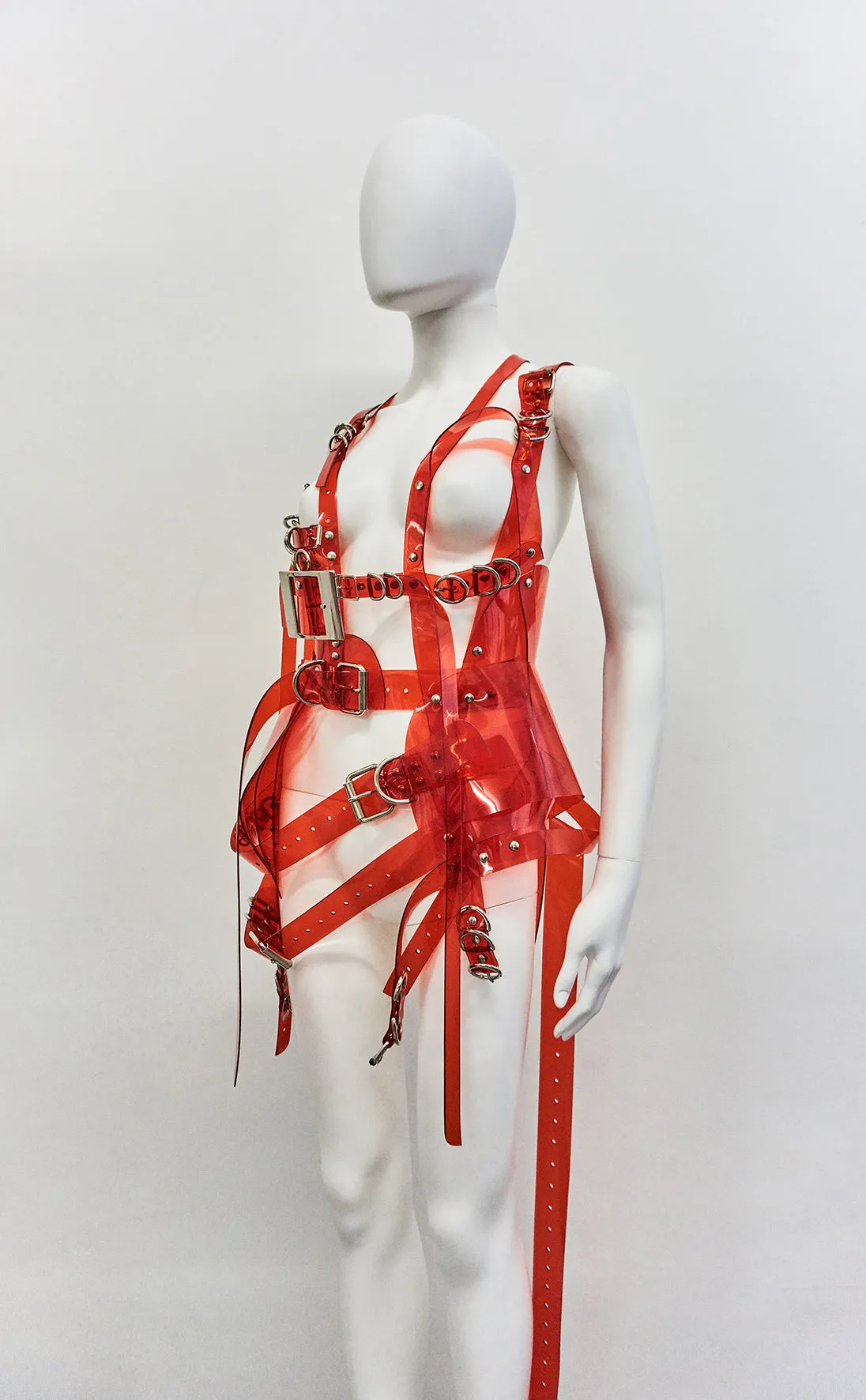 Multi Buckle Harness Dress