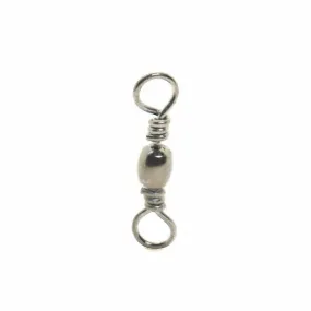 Mustad Black Barrel Swivel Size 12 40lb - 10pk