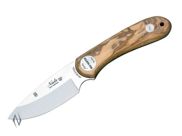 Nieto 1056 Max Hunter Deep Blade Olive Wood 9.5cm Knife