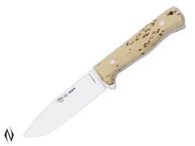 Nieto Yesca Curly Fixed Blade Knife Birch - 11.5CM