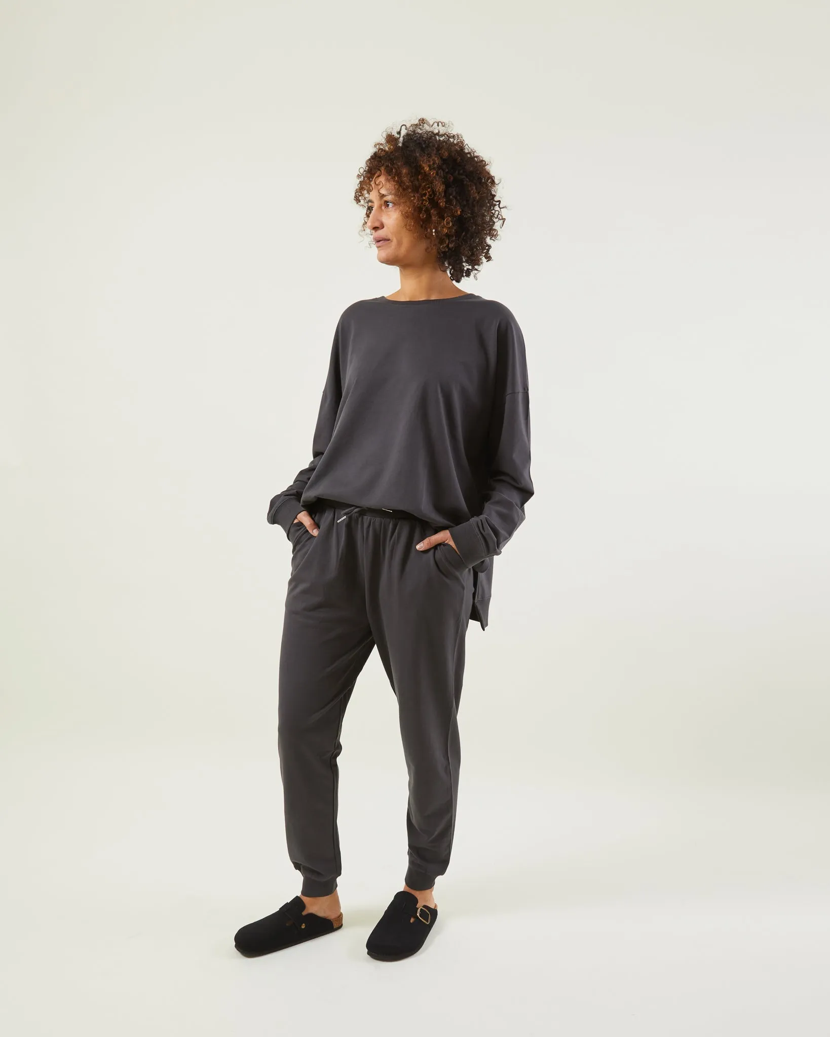 Nikki Trouser - Charcoal